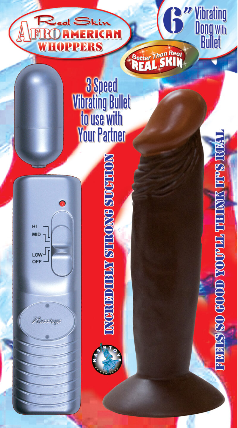 Nass Toys Afro American Whoppers Vibrating Dong