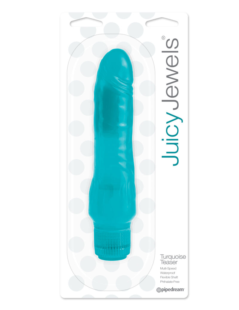 Pipedream Juicy Jewels Turquoise Teaser Vibrator