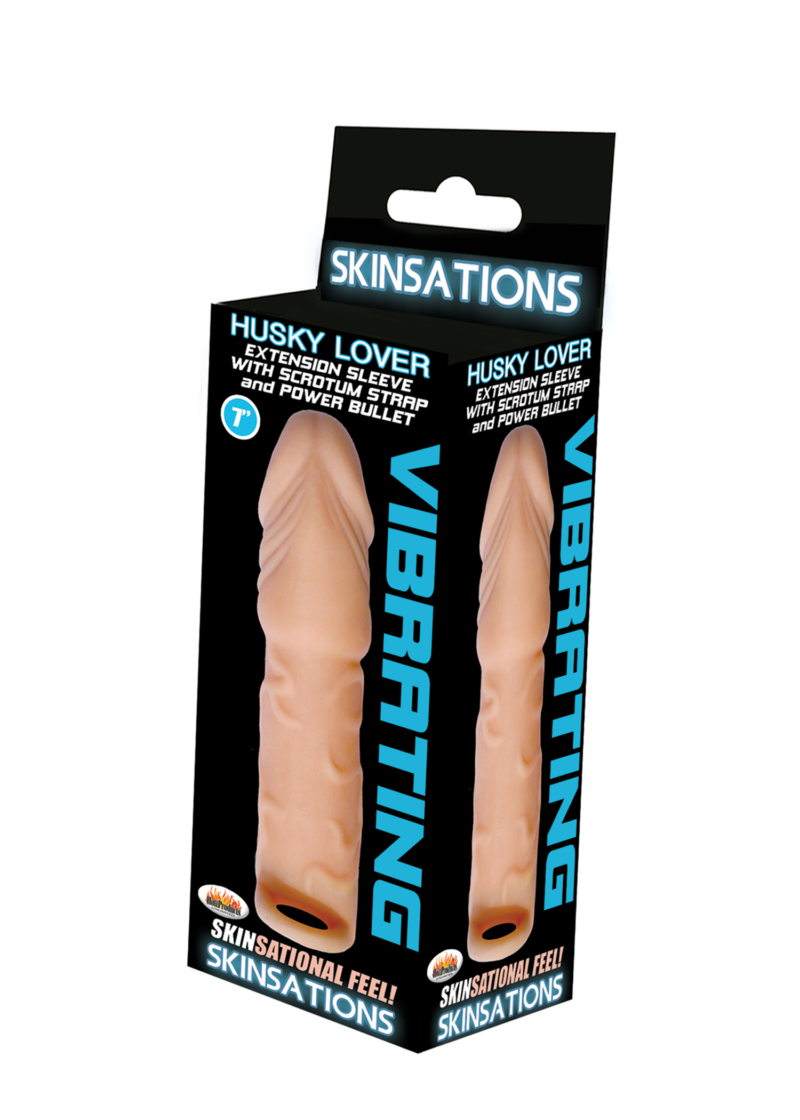 Hott Products Skinsations Husky Lover Vibrating Extension