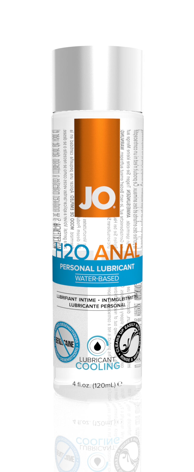 System JO Anal H2O Cool Lubricant 4OZ