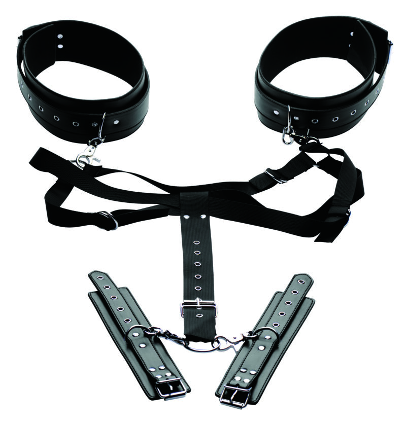 Master Series Acquire Easy Access Thigh Harness & Wrist Cuffs