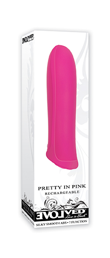 Evolved Novelties Pretty In Pink Rechargeable Vibrator