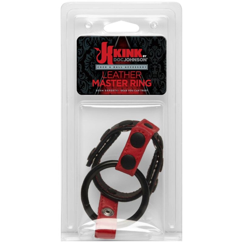 Doc Johnson Kink Leather Master Ring