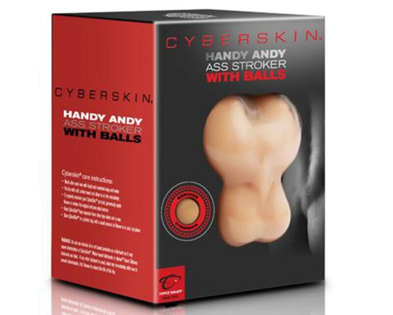 Topco Sales Cyberskin Handy Andy Ass Stroker With Balls