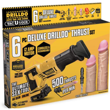 Drilldo Deluxe Thrust 6 Piece Set