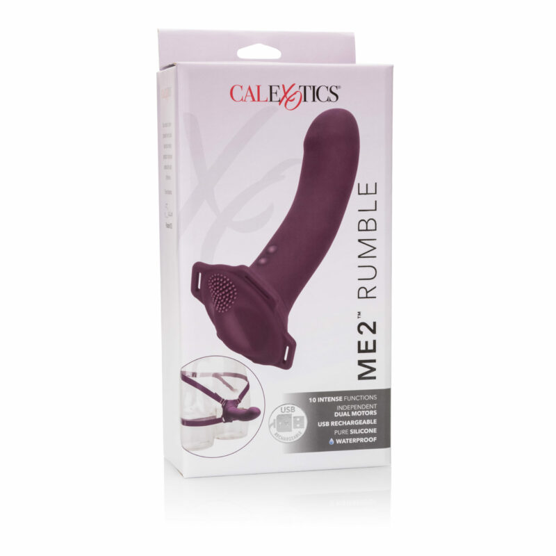 Me2 Rumble Harness with Vibrating Dildo