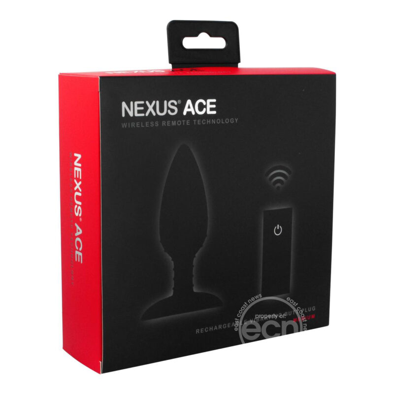 Nexus Ace Wireless Rechargeable Vibrating Silicone Butt Plug