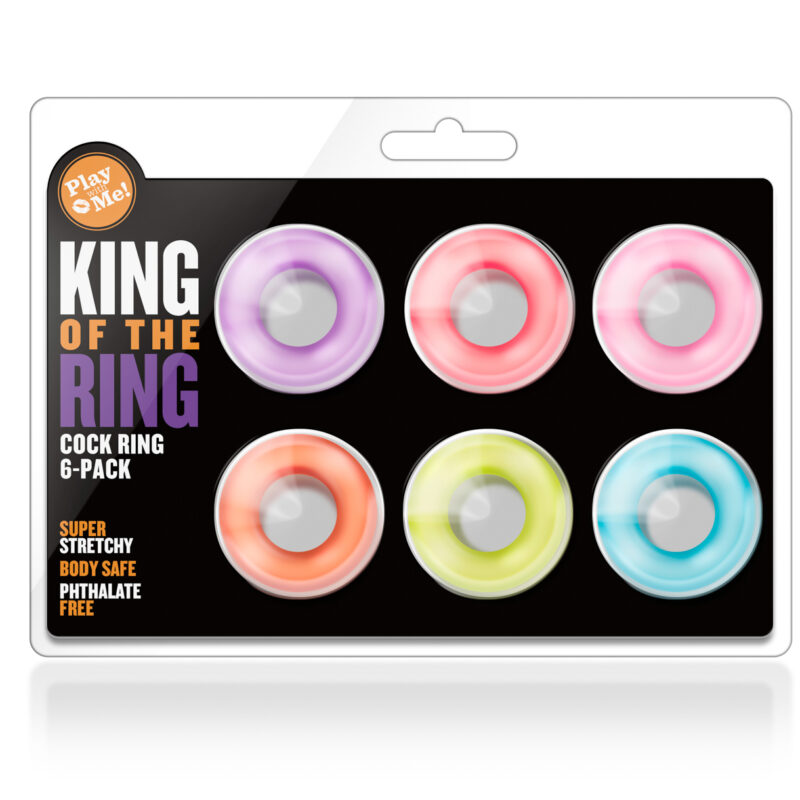 Play With Me King of the Ring 6 Cockrings Set