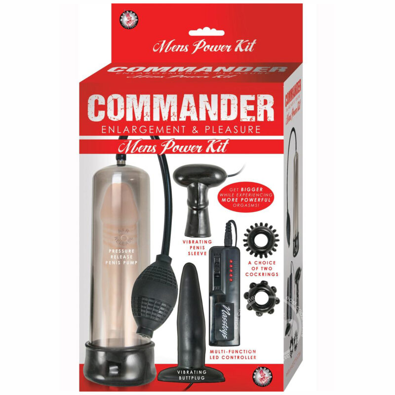 Commander Enlargement & Pleasure Penis Pump Kit