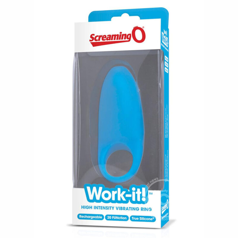 Screaming O Work It Rechargeable Vibrating Cock Ring