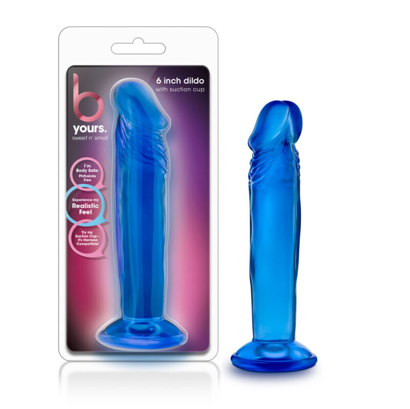 Sweet n Small 6 Inch Dildo With Suction Cup