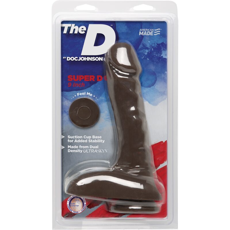 Super D 9 inch Chocolate Dong