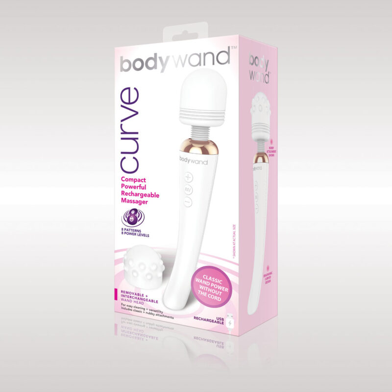 Bodywand Curve White Rechargeable Personal Wand