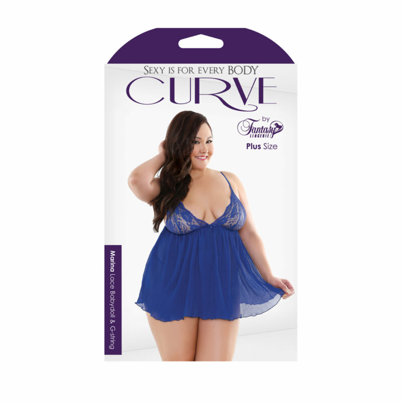 Curve Marina Lace Babydoll and G- String
