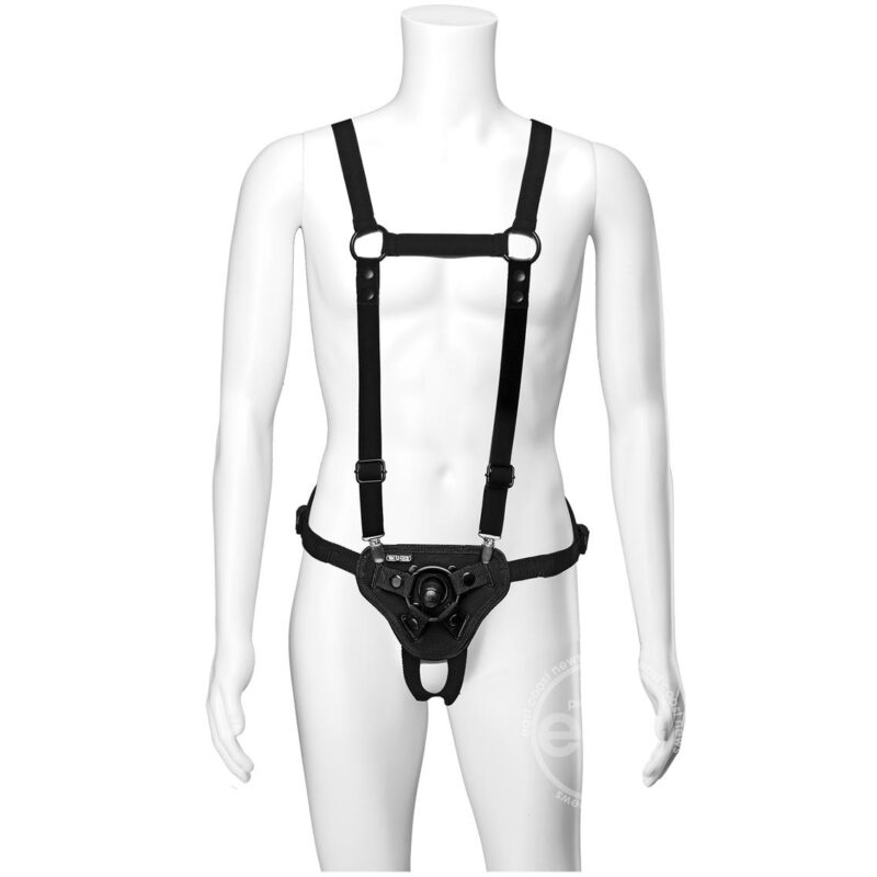 Vac-U-Lock Chest and Suspender Harness with Plug