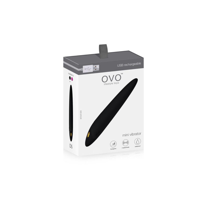 Ovo D5 USB Rechargeable Silicone Mini Vibe