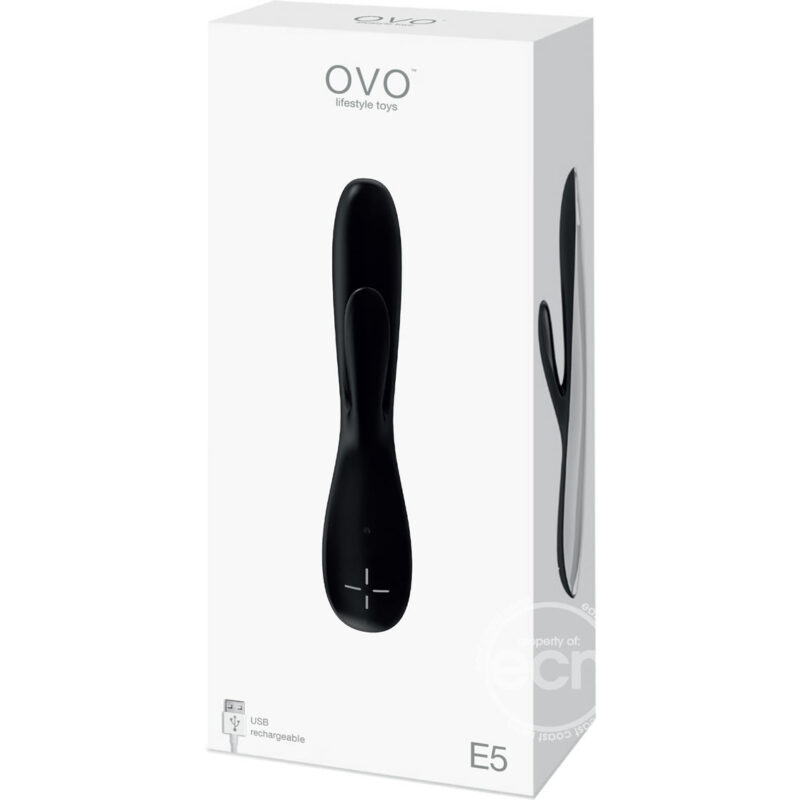 OVO E5 Silicone Rechargeable Rabbit Vibrator