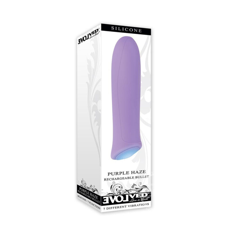 Purple Haze Rechargeable Silicone Bullet Vibrator