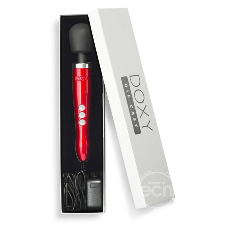 Doxy Die Cast Red Metal Personal Massager