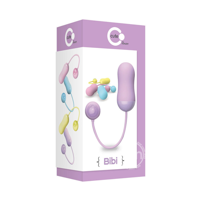 Toy Joy Cute Bibi Wired Remote Silicone Bullet Vibrator