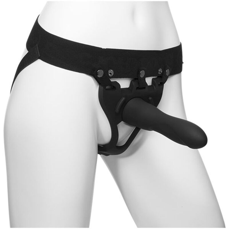 Body Extensions Hollow Large Dong Strap-on 2 Piece Set