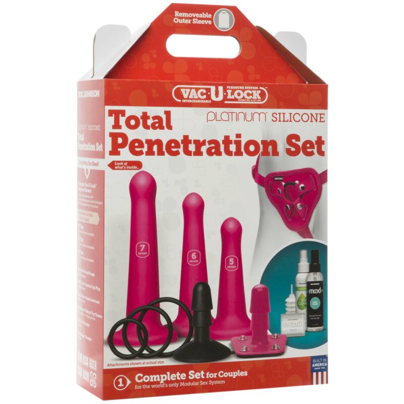 Vac-U-Lock Silicone Total Penetration Set