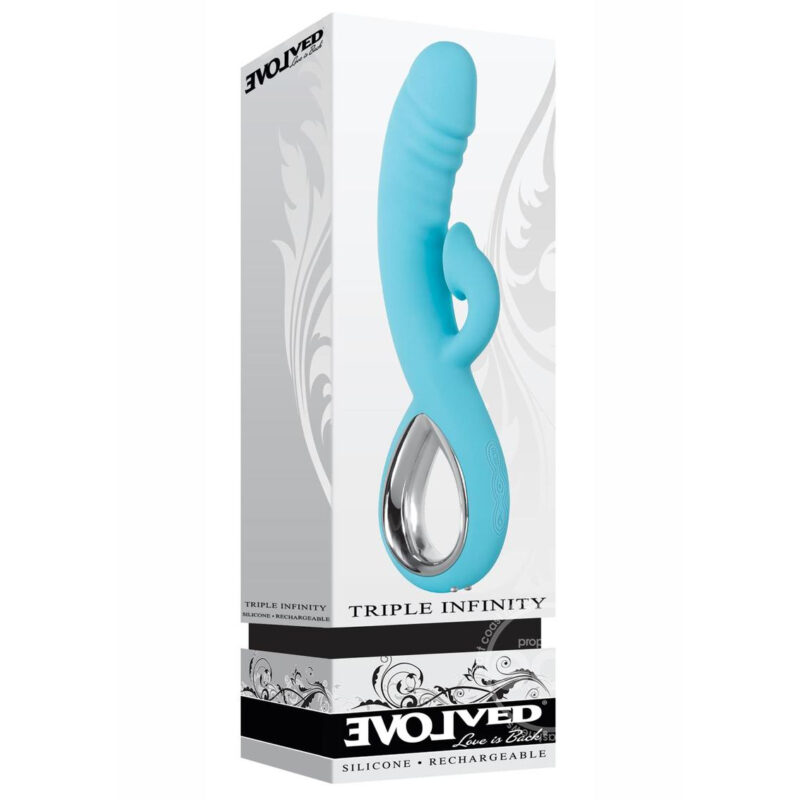 Evolved Triple Infinity Rabbit with Clit Suction Vibrator