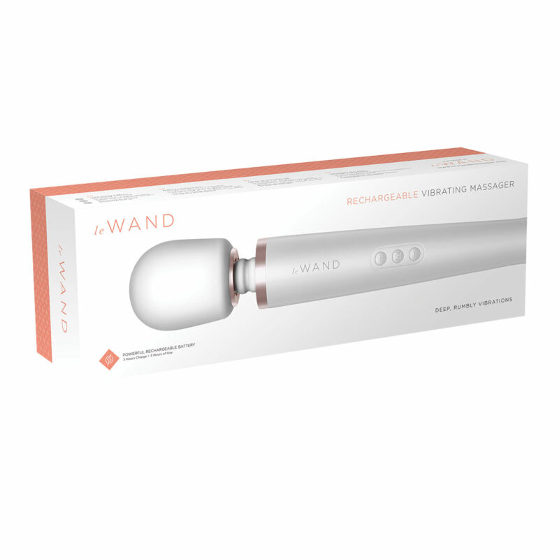 Le Wand Pearl White Personal Massager