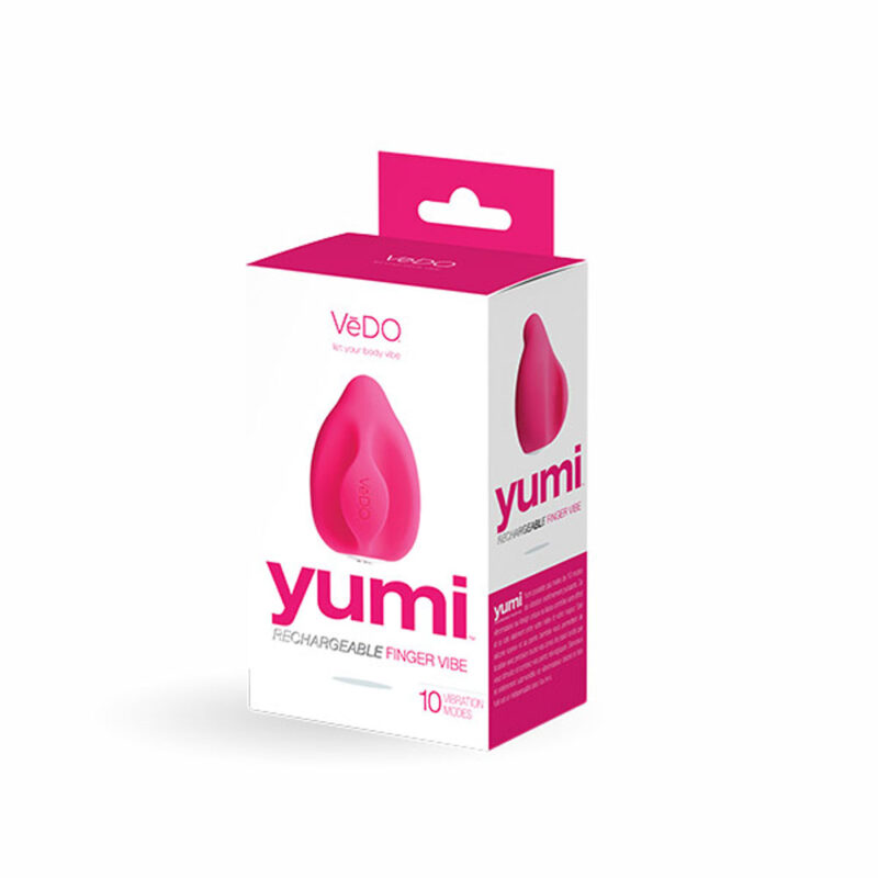 Vedo Yumi Pink Rechargeable Finger Vibe