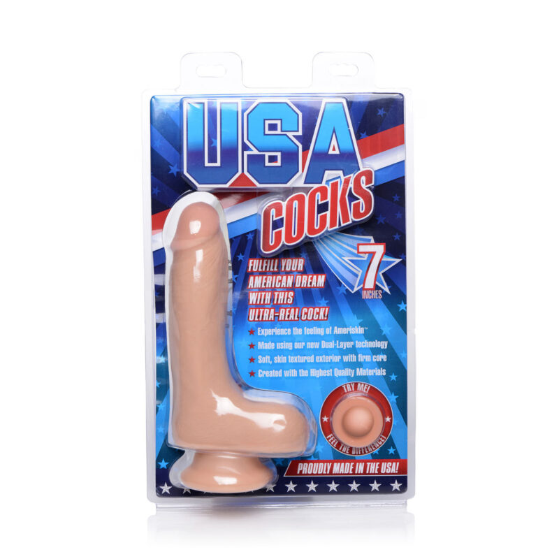 7 Inch Ultra Real Dual Layer Dildo