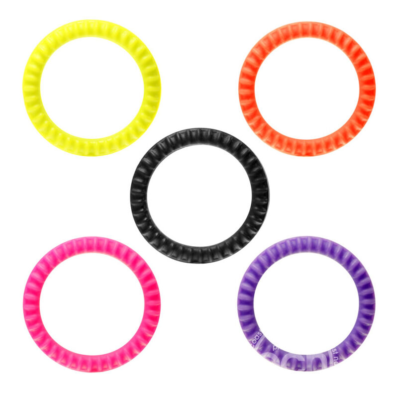 Roadies Silicone Cock Rings 5 Piece Set