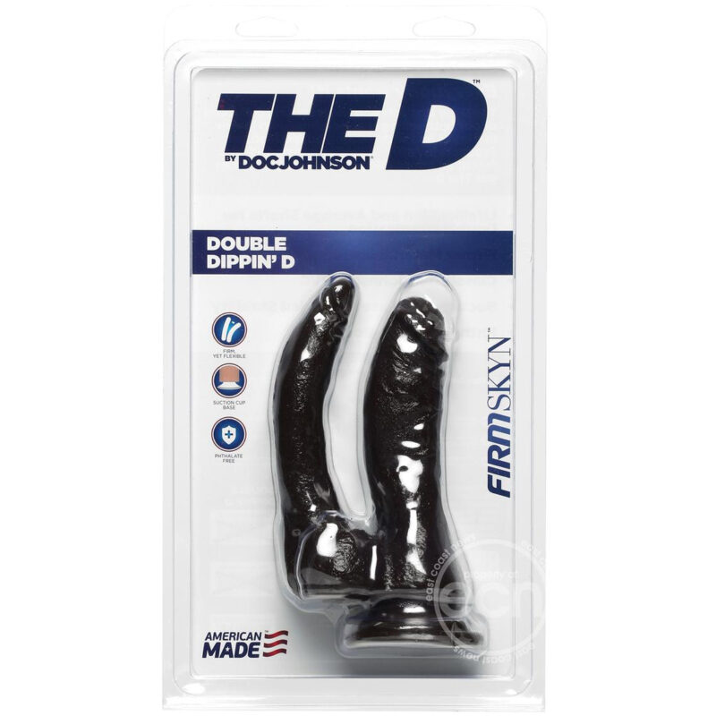 The D Double Dippin Chocolate Dildo