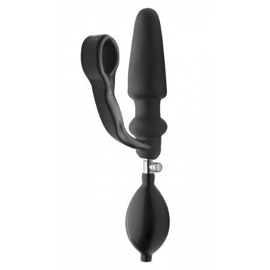 Master Series Exxpender Inflatable Anal Plug & Cock Ring With Pump