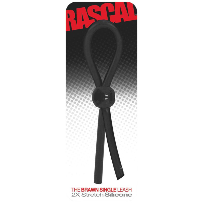 Rascal The Brawn Single Leash Silicone Cock Ring