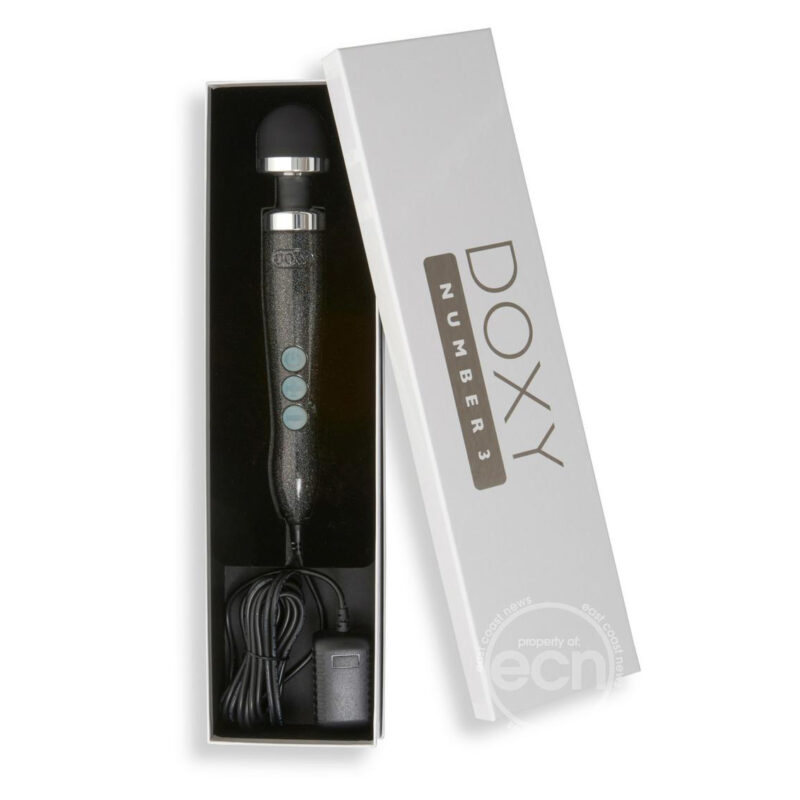 Doxy Number 3 Disco Black Multi Speed Massager