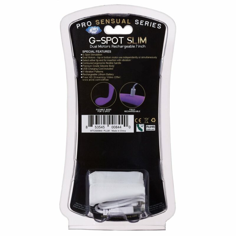 Slim G-Spot Flexible Vibrator