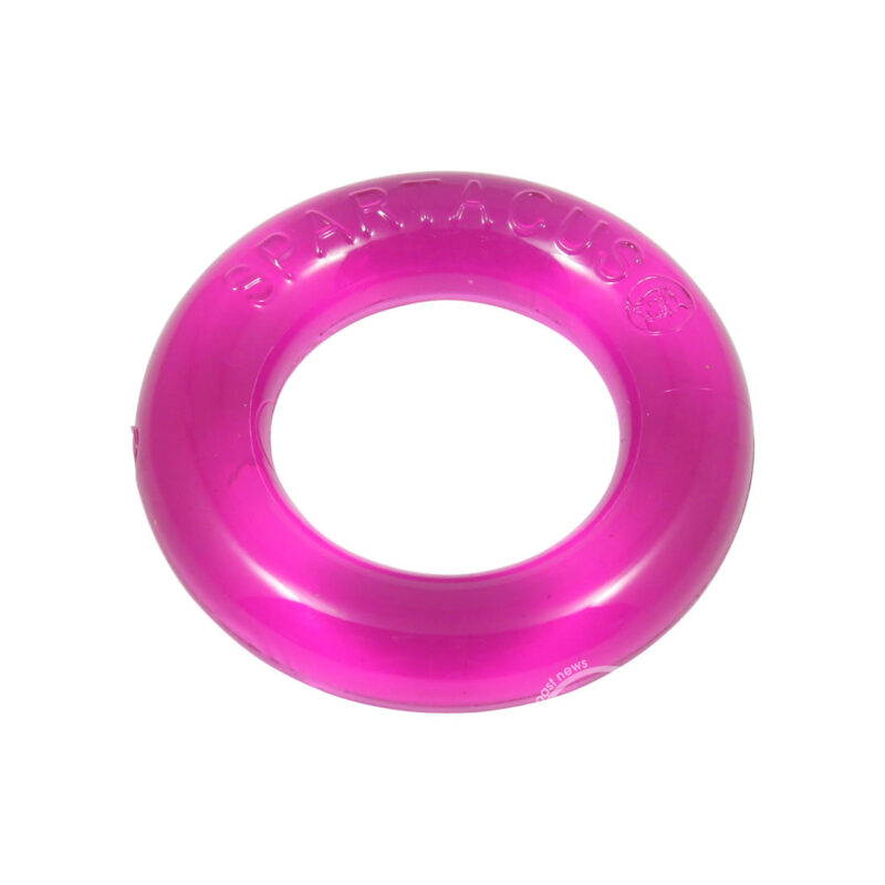 Purple Elastomer Relaxed Fit Cock Ring