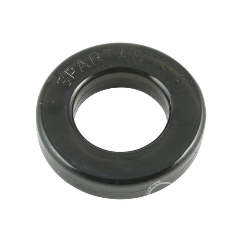 Black Elastomer Metro Cock Ring