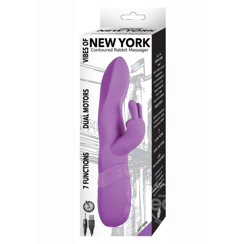 Vibes Of New York Purple Rabbit Vibrator