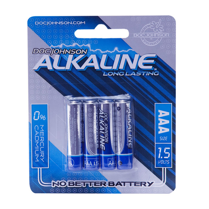Doc Johnson AAA Alkaline Batteries 4 Pack