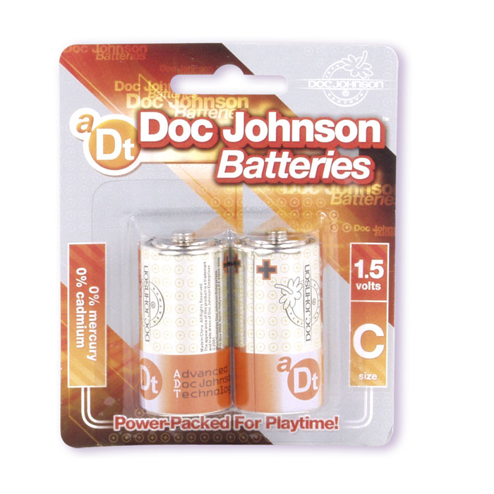 Doc Johnson C Batteries 2 Pack