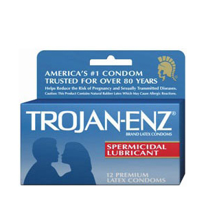Trojan ENZ Spemicide 12 Pack Condoms