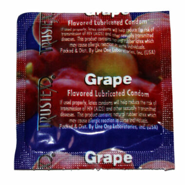 Trustex Grape Flavored Condoms - 3 pack