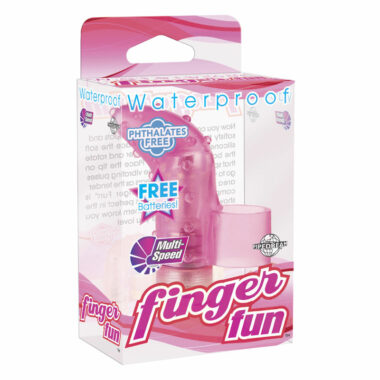 Pipedream Waterproof Finger Fun Vibrator Pink