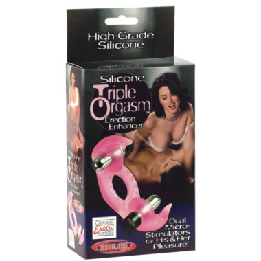 California Exotic Triple Orgasm Erection Enhancer Cock Ring