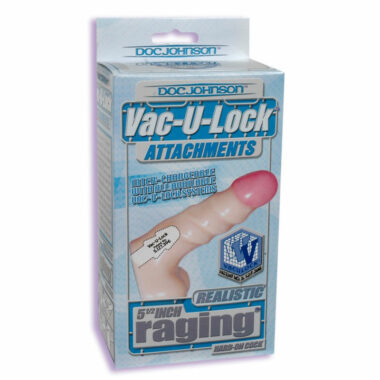 Vac-u-lock 5.5 inch Raging Hardon Cock