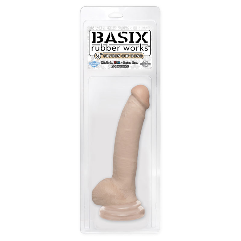 Pipedream Basix 9 Inch Suction Cup Dong Flesh