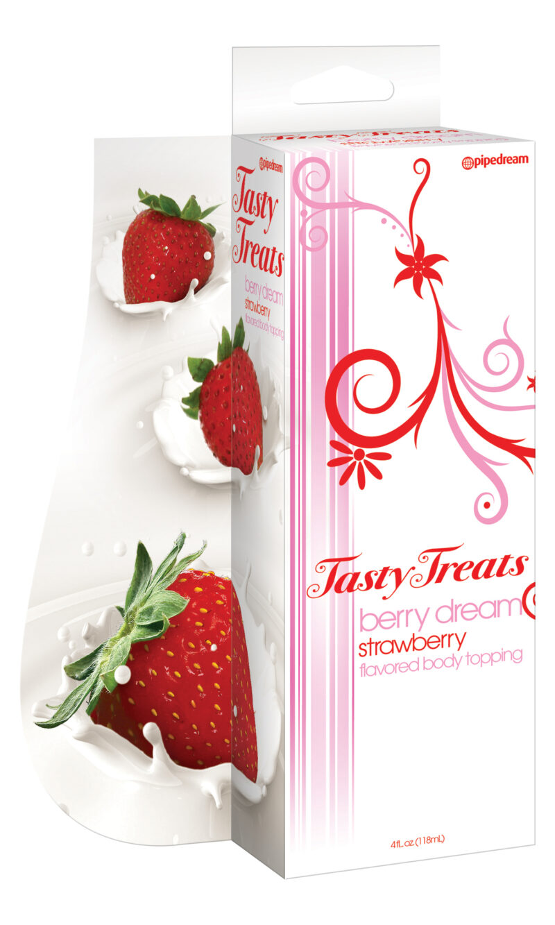 Pipedream Tasty Treats Berry Dream Topping Strawberry