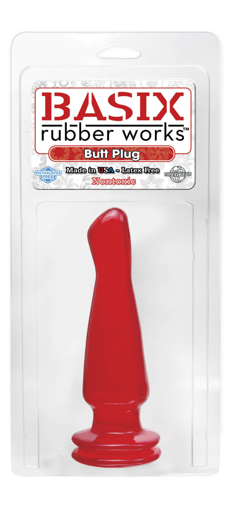 Pipedream Basix Rubber Works Large Butt Plug