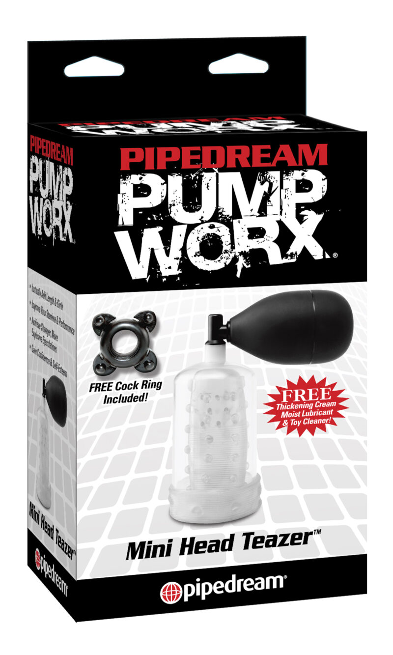 Pipedream Pump Worx Mini Head Teazer Penis Pump